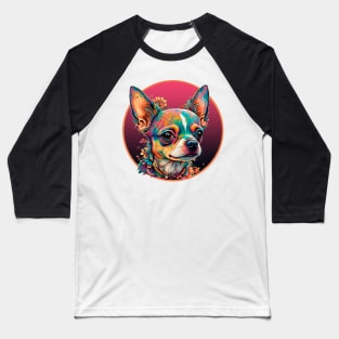 Cute Chihuahua Baseball T-Shirt